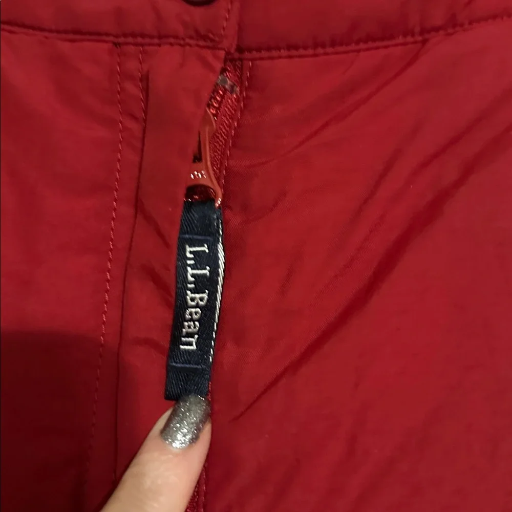 L.L. Bean Cherry Red Winter Pants